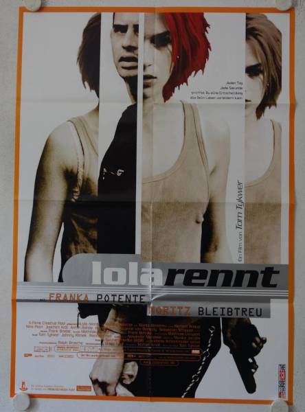 Lola rennt originales deutsches Filmplakat